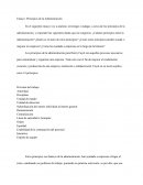 Principios de la Administración