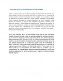 La acción de la humanidad en la Naturaleza