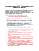 ASPECTOS RELACIONADOS AL ANALISIS DEL MERCADO