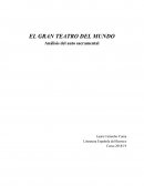 Análisis de El gran teatro del mundo de Calderón de la Barca