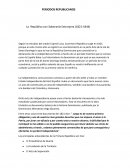 Periodos republicanos