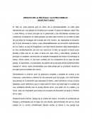 ENSAYO DE LA PELÍCULA “LA OTRA FAMILIA”