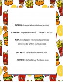 Trabajo de QFD en producto