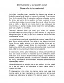 EL MOVIMIENTO Y SU RELACIÓN CON LA CREATIVIDAD