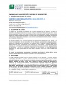 Syllabus del curso GESTIÓN CADENA DE SUMINISTRO