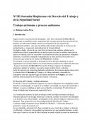 XVIII Jornadas Rioplatenses de Derecho del Trabajo y de la Seguridad Social