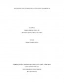 ANÁLISIS DE LOS ESTADOS DE LA SITUACION FINANCIERAS