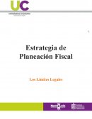 Estrategia de Planeación Fiscal