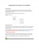 Representacion de los numeros en la computadora