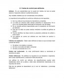 Cartas de control para atributos