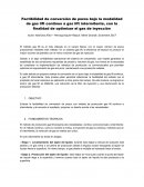 Factibilidad de conversión de pozos bajo la modalidad de gas lift continuo a gas lift intermitente