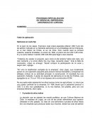 Taller de aplicación . Salmones al costo fijo