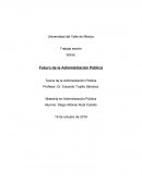 Futuro de la Adminsitración pública