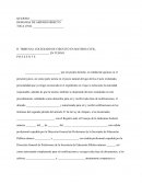 Amparo civil por daño moral