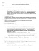 Administración y competitividad estratégica