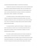 ANÁLISIS DE PERCEPCIONES SOBRE EL CONCEPTO DE TECNOLOGÍA