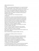 Informe CRM y su aplicación