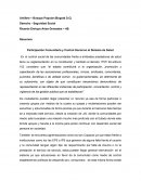 Participación Comunitaria y Control Social en el Sistema de Salud