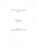 Administración y control de pérdidas. Resumen