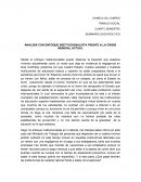 SEMINARIO SOCIOPOLITICO ANÁLISIS CON ENFOQUE INSTITUCIONALISTA FRENTE A LA CRISIS MUNDIAL ACTUAL