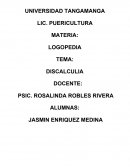 Trastornos derivados de la discalculia