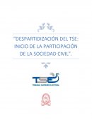 Despartidización del TSE: Inicio de la participación de la sociedad civil