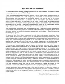 Argumento egoismo. Página 1