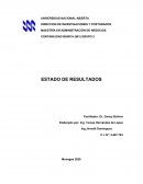 Estado de Resultados "Contabilidad I"