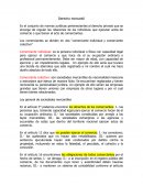 Derecho mercantil. Ley general de sociedades mercantiles