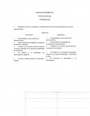 EVALUACIÓN MÓDULO I PSICOLOGÍA DEL APRENDIZAJE