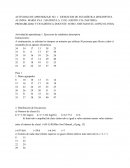 Actividad de aprendizaje No. 1: Ejercicios de estadística descriptiva