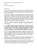 TEMA N° 3 EL CONTRATO DE TRABAJO