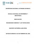 NECESIDADES HUMANAS Y LAS TECNOLOGIAS