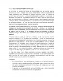 Relaciones Intrapersonales