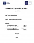 Evaluación de proyectos