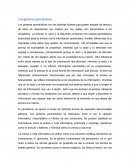 Los géneros periodísticos