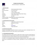 INFORME PSICOPEDAGOGICO