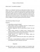 Dilema moral: “Un problema ecológico”