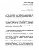 Desahogo de prevenciones ordinario civil