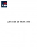 EVALUACION DE DESEMPEÑO ALUMNO