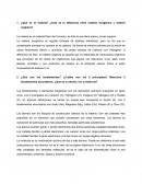 ¿Qué es la materia? ¿Cuál es la diferencia entre materia inorgánica y materia orgánica?