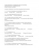 Actividad 26. Globalización. Coloca la letra correspondiente dentro del paréntesis