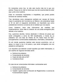 Generar un discurso. Página 1