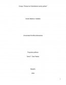 Ensayo “Porque los Colombianos somos pobres”