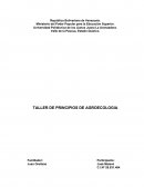 TALLER DE PRINCIPIOS DE AGROECOLOGIA