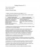 Trabajo Practico N° 2 Tema: ¿Qué es la política?