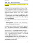 LA LIBRE COMPETENCIA