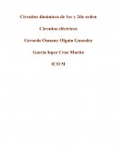 Circuitos dinámicos de 1er y 2do orden