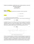 Diseño de controladores estabilizantes para sistemas descritos a través de funciones de Laguerre