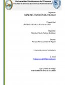 Proyecto final: Análisis técnico de una acción